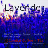 Lavender Black Tea - Loose Leaf - 3 oz