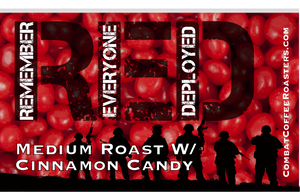 R.E.D. - Medium Roast w/ Cinnamon Candy -  Limited Time Only!
