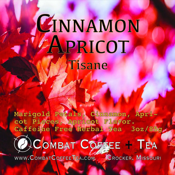 Cinnamon Apricot Tisane (Caffeine Free) - Loose Leaf - 3oz