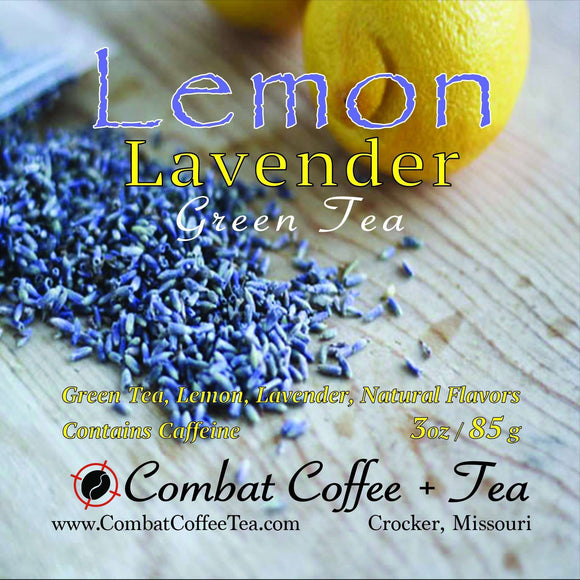 Lemon Lavender Green Tea - Loose Leaf - 3oz