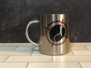 Combat Coffee Roasters 15 oz Stainless Art Mug