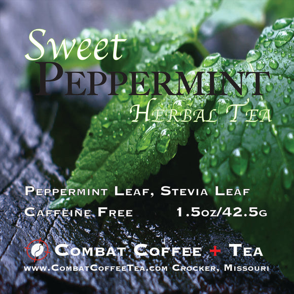 Sweet Peppermint Herbal (Caffeine Free)- Loose Leaf - 1.5oz
